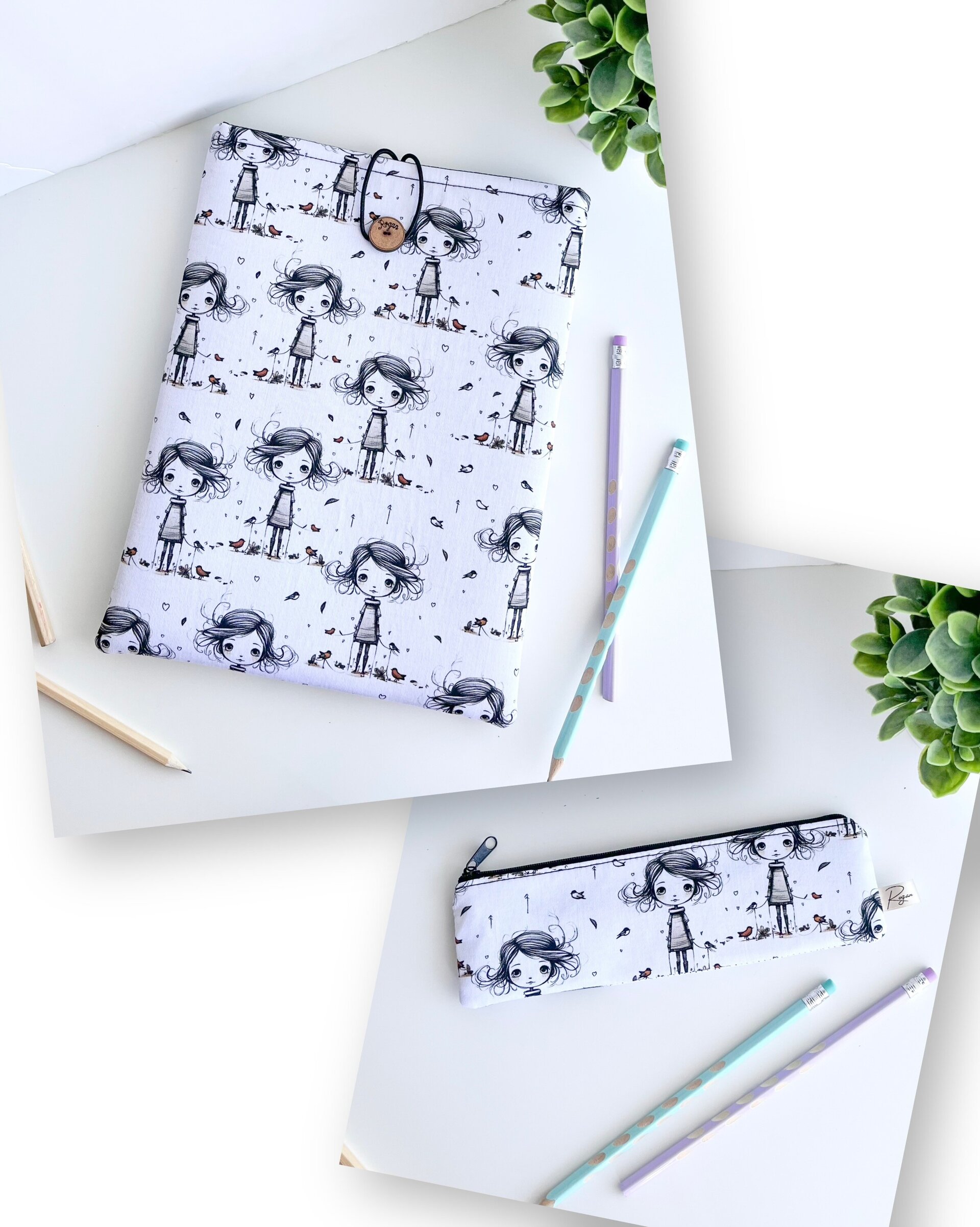 Pack funda+mini estuche muñecas - 1