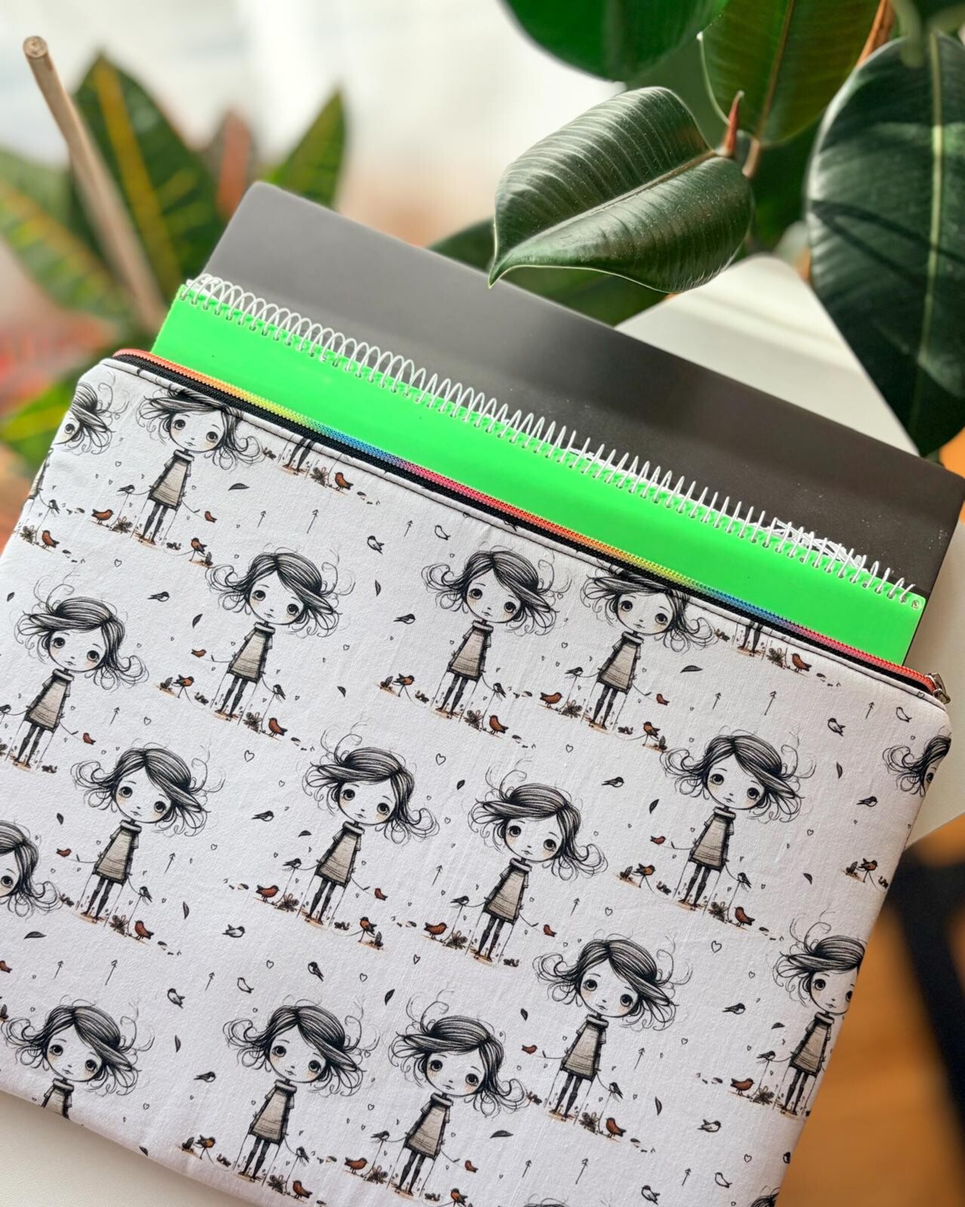 Funda ordenador/porta documentos A4. - 2