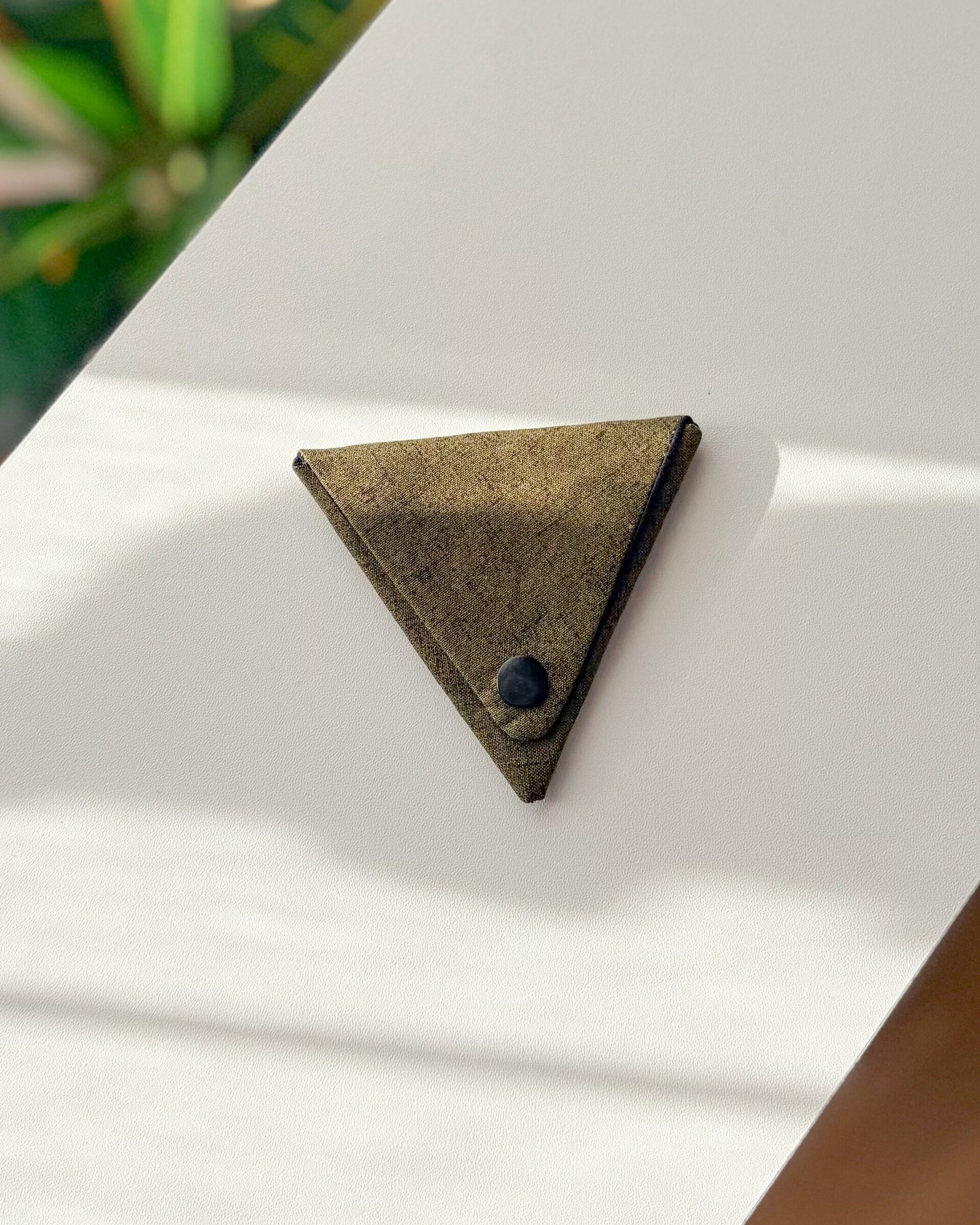 Monedero triangular - 1