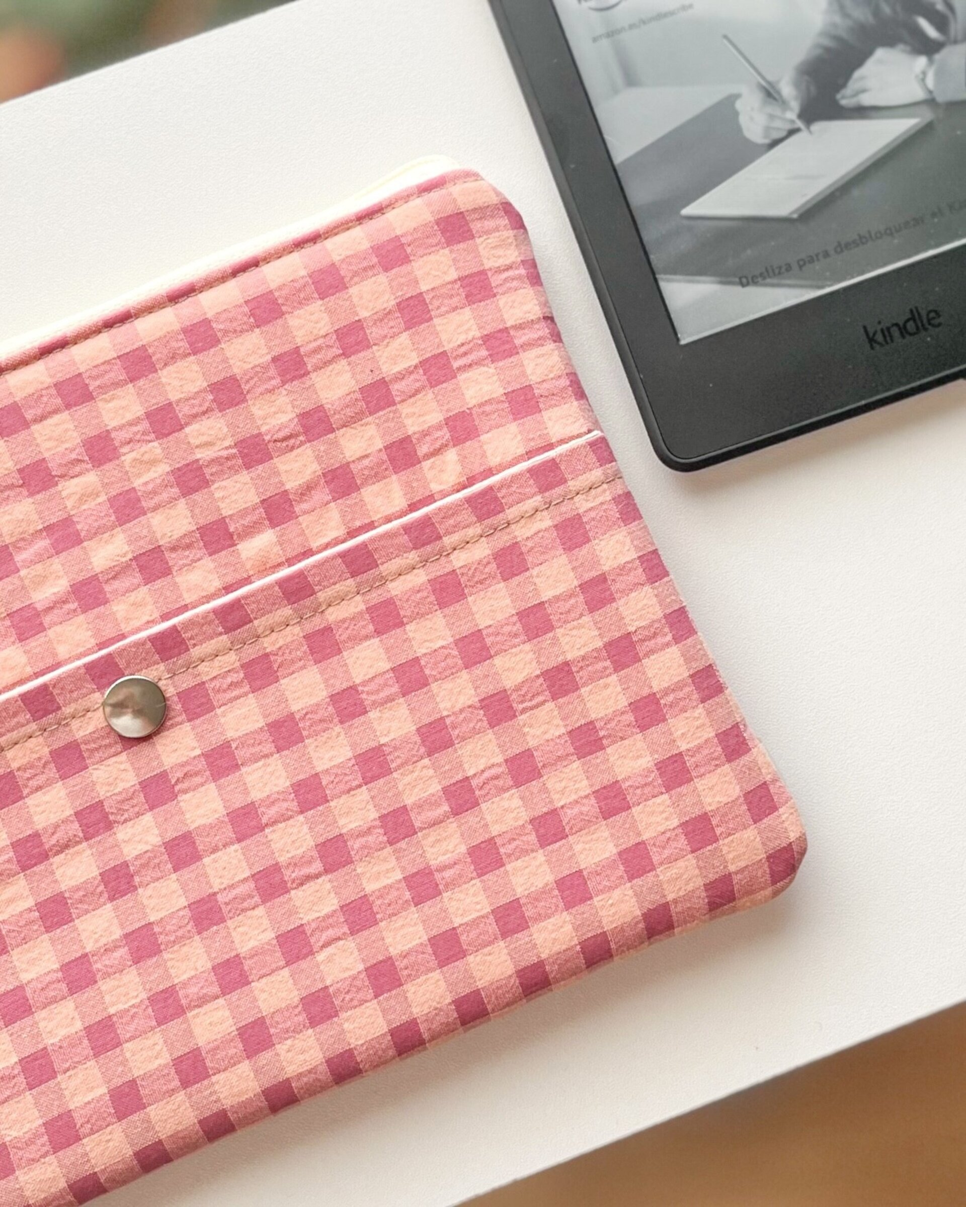 Funda ebook/kindle melocotón - 2