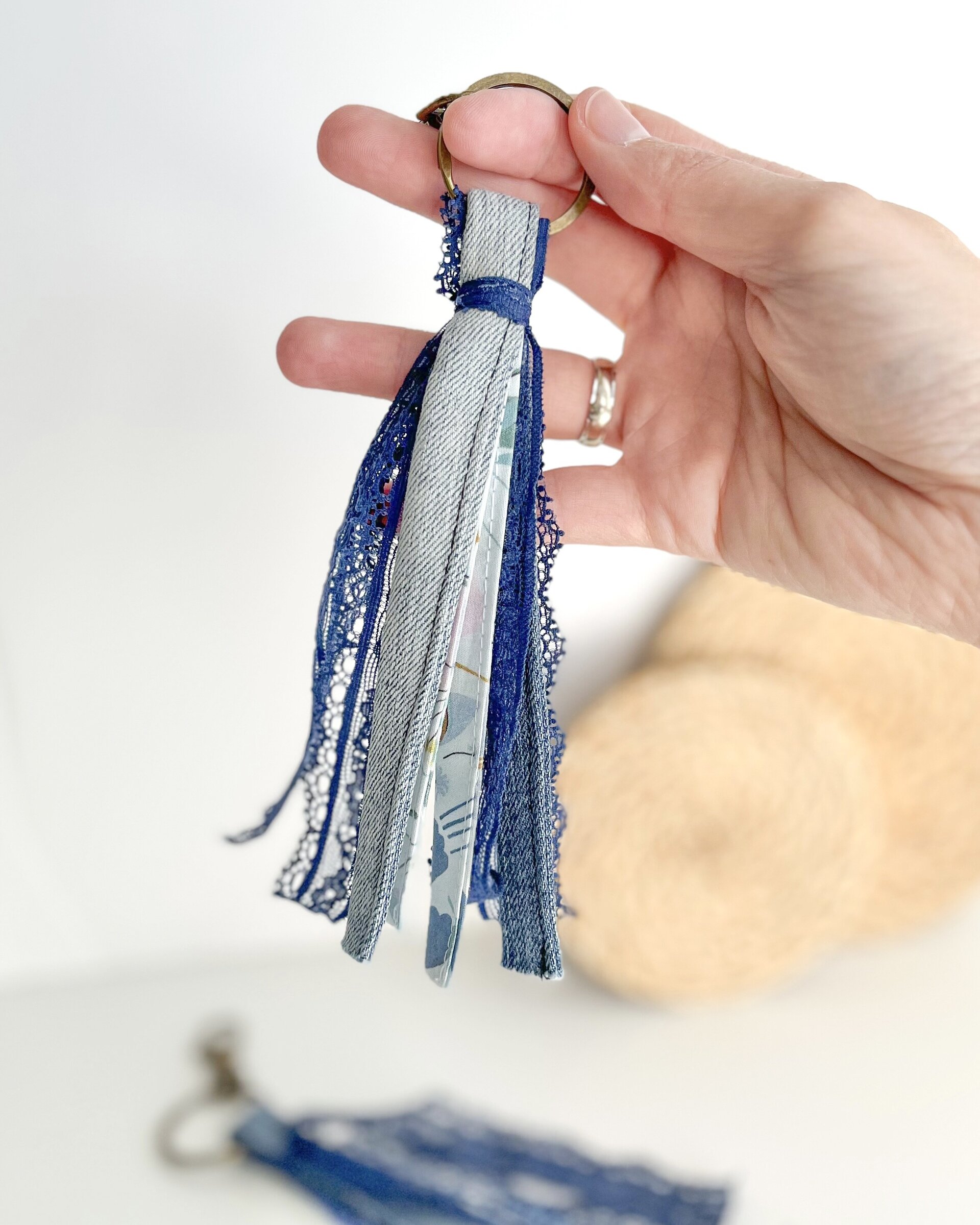 Llavero denim - 2